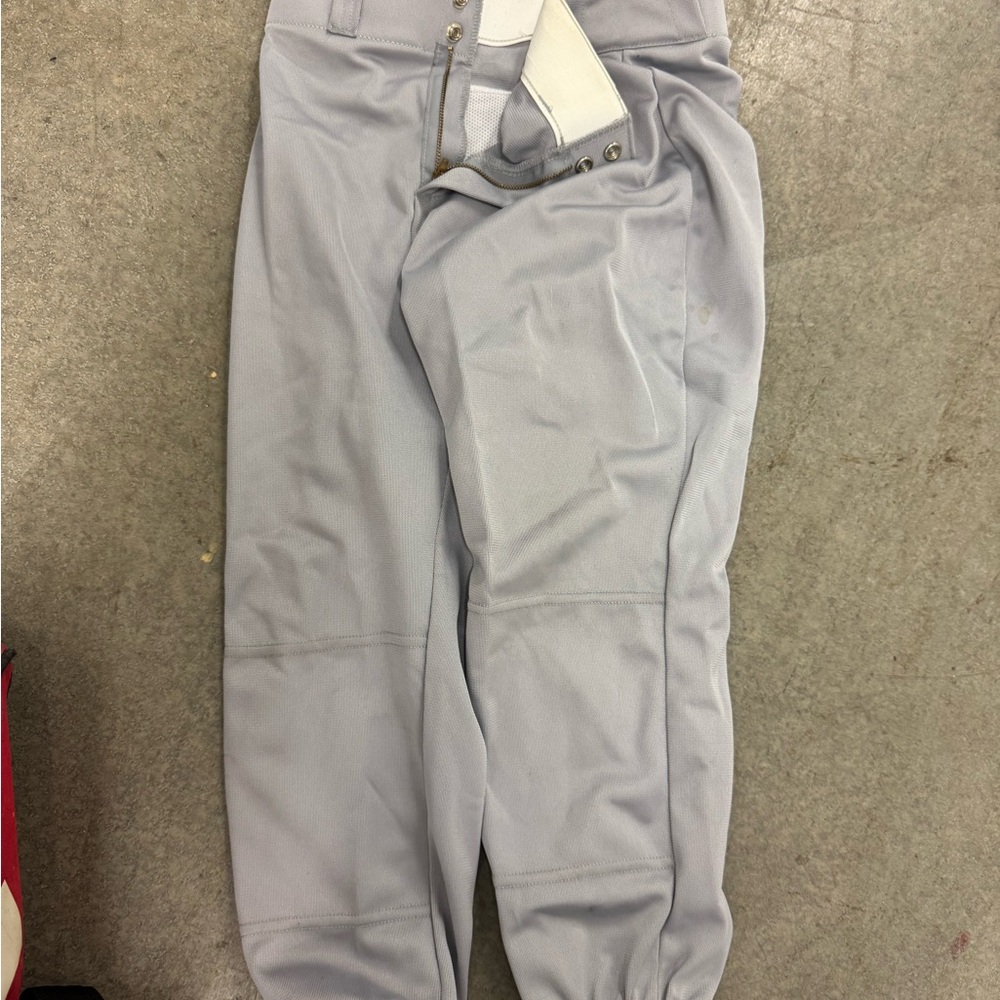 Wilson Men's Light Gray Baseball Pants